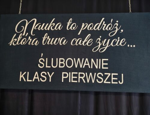 Uroczyste ślubowanie klasy pierwszej